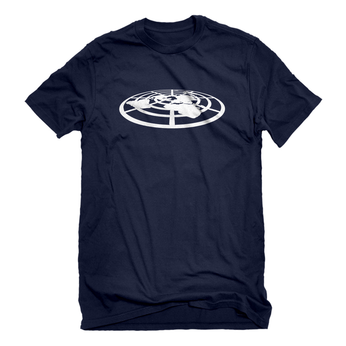 Mens Flat Earth Society Mens T-Shirt #3248