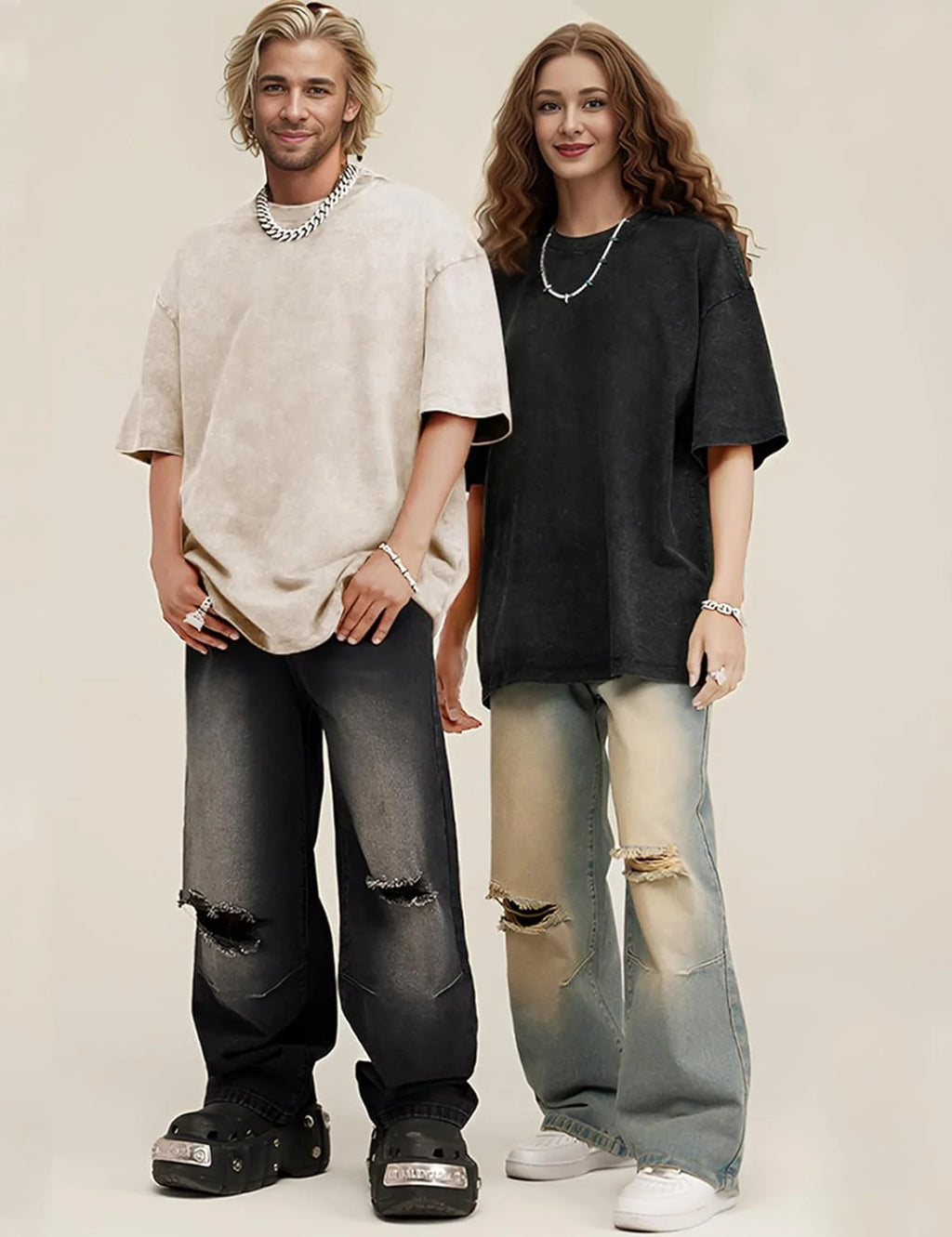 Unisex Casual Plain Short Sleeve round Neck T Shirt, 3 Count