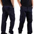 Mens Cargo Pants Big and Tall Multi Pockets Pants Work Work Trousers Classic Workwear Cargo Pants