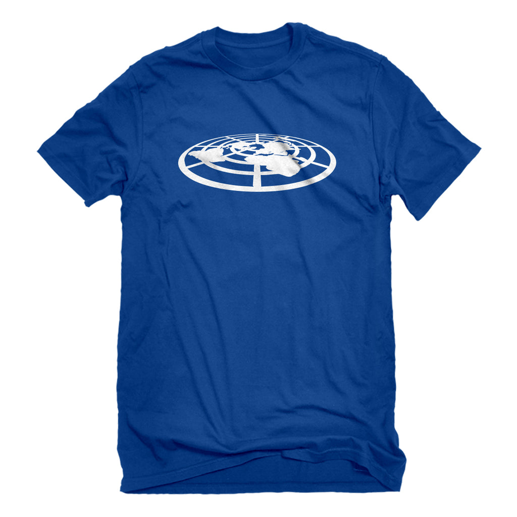 Mens Flat Earth Society Mens T-Shirt #3248
