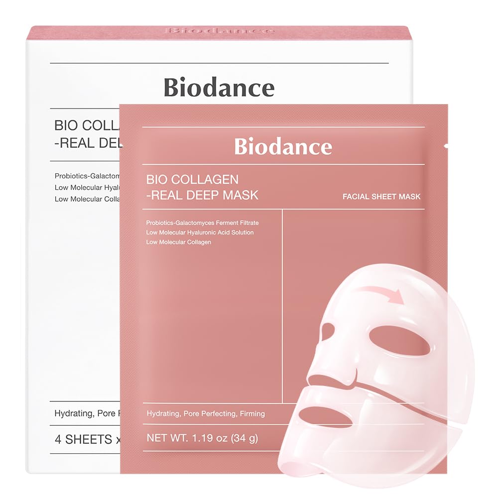Bio Collagen Hydrogel Face Mask  Hydrating & Pore Tightening