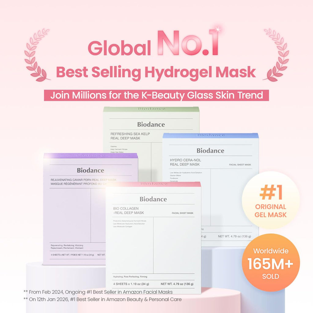 Bio Collagen Hydrogel Face Mask  Hydrating & Pore Tightening