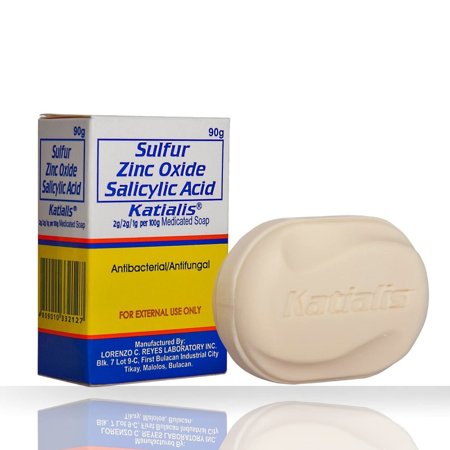 Sulfur Acne Soap  Antibacterial & Antifungal Skin Cleanser