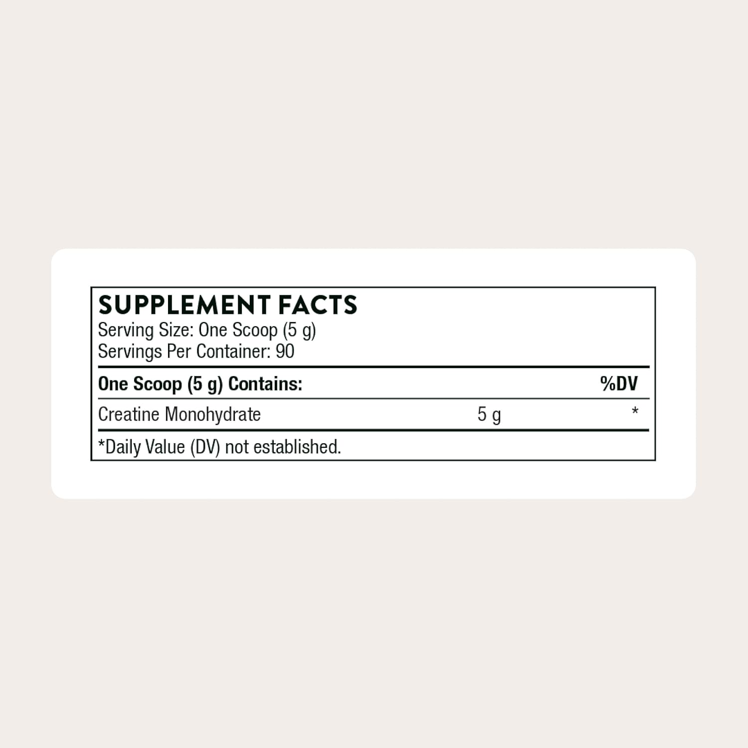 Micronized Creatine Monohydrate Powder (90 Servings)