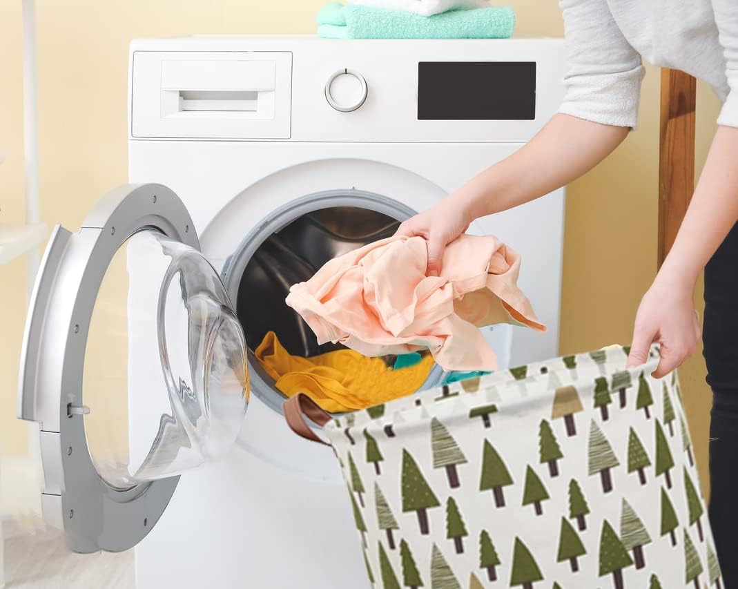 Collapsible Fabric Laundry Basket Large Storage Bin