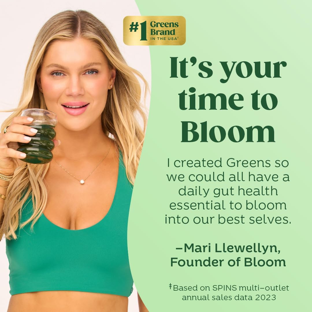Greens Superfood Powder  Digestive Health & Energy Boost Drink