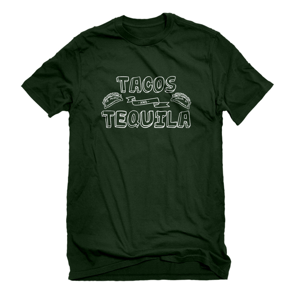 Mens Tacos and Tequila Mens T-Shirt #3286