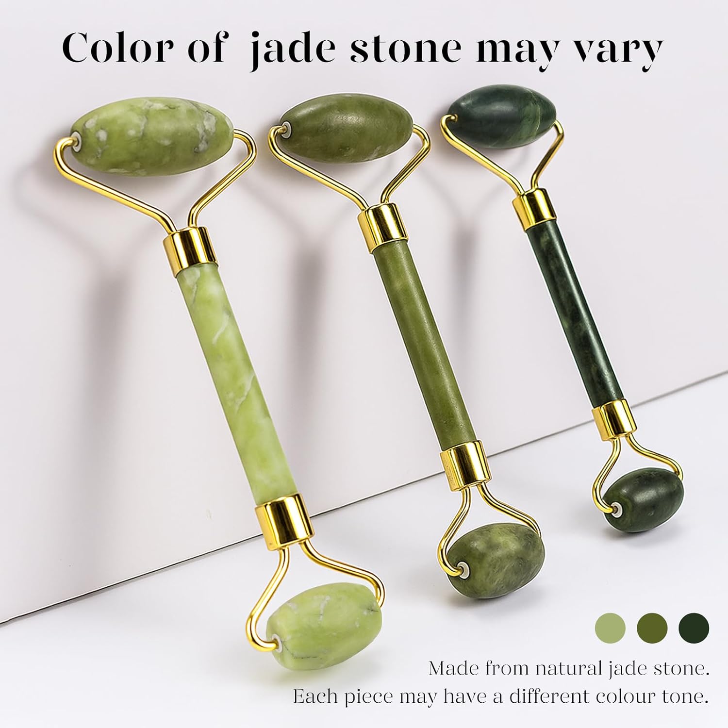Jade Roller & Gua Sha Facial Tool Set