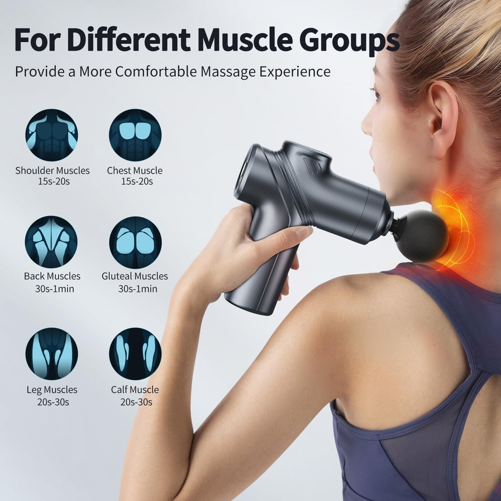 Portable Deep Tissue Massage Gun