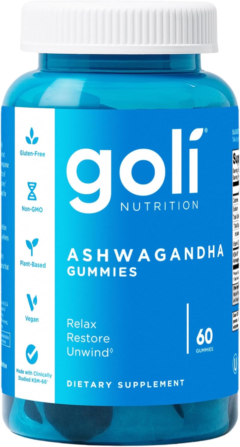 Ashwagandha Gummies  Stress Relief & Sleep Support Vitamins
