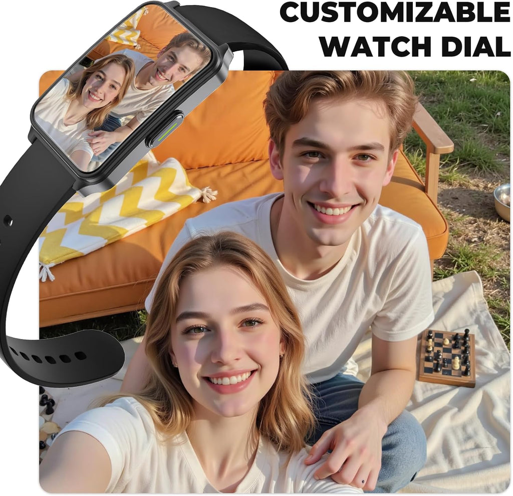 Fitness Tracker Smart Watch with Heart Rate Monitor