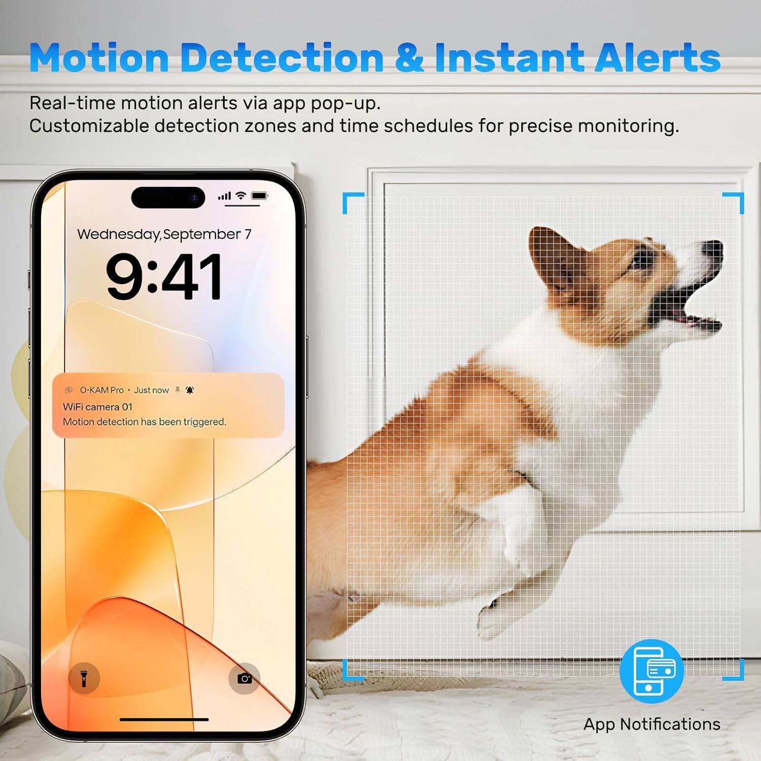 Mini WiFi Security Camera 4K Night Vision