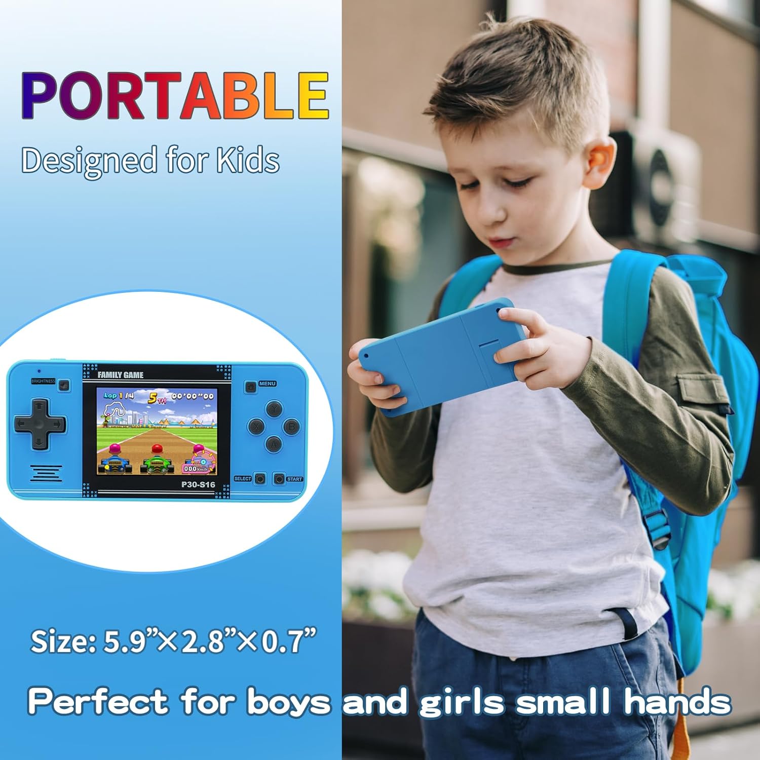 Handheld Game Console Portable Retro Video Games
