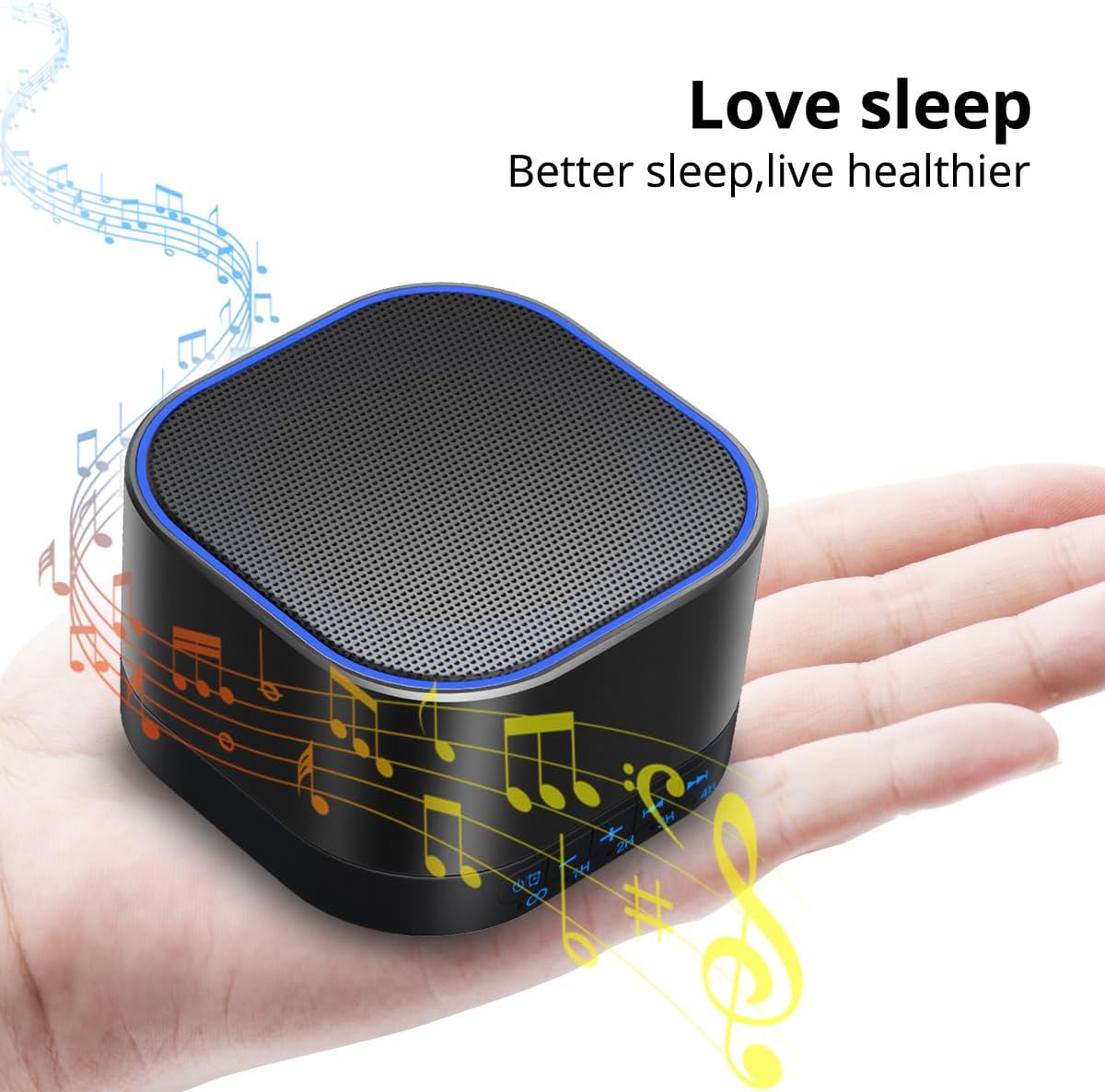 White Noise Machine 20 Soothing Sounds Sleep Aid Device