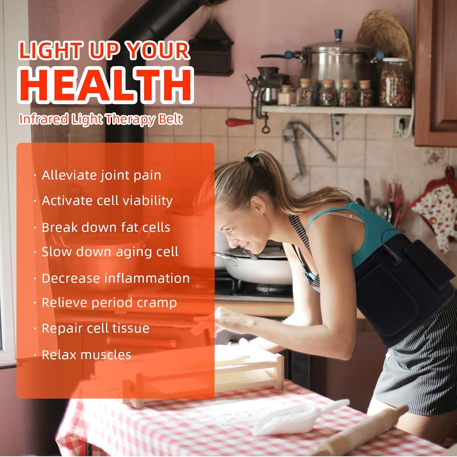 Infrared Red Light Therapy Pad for Pain Relief