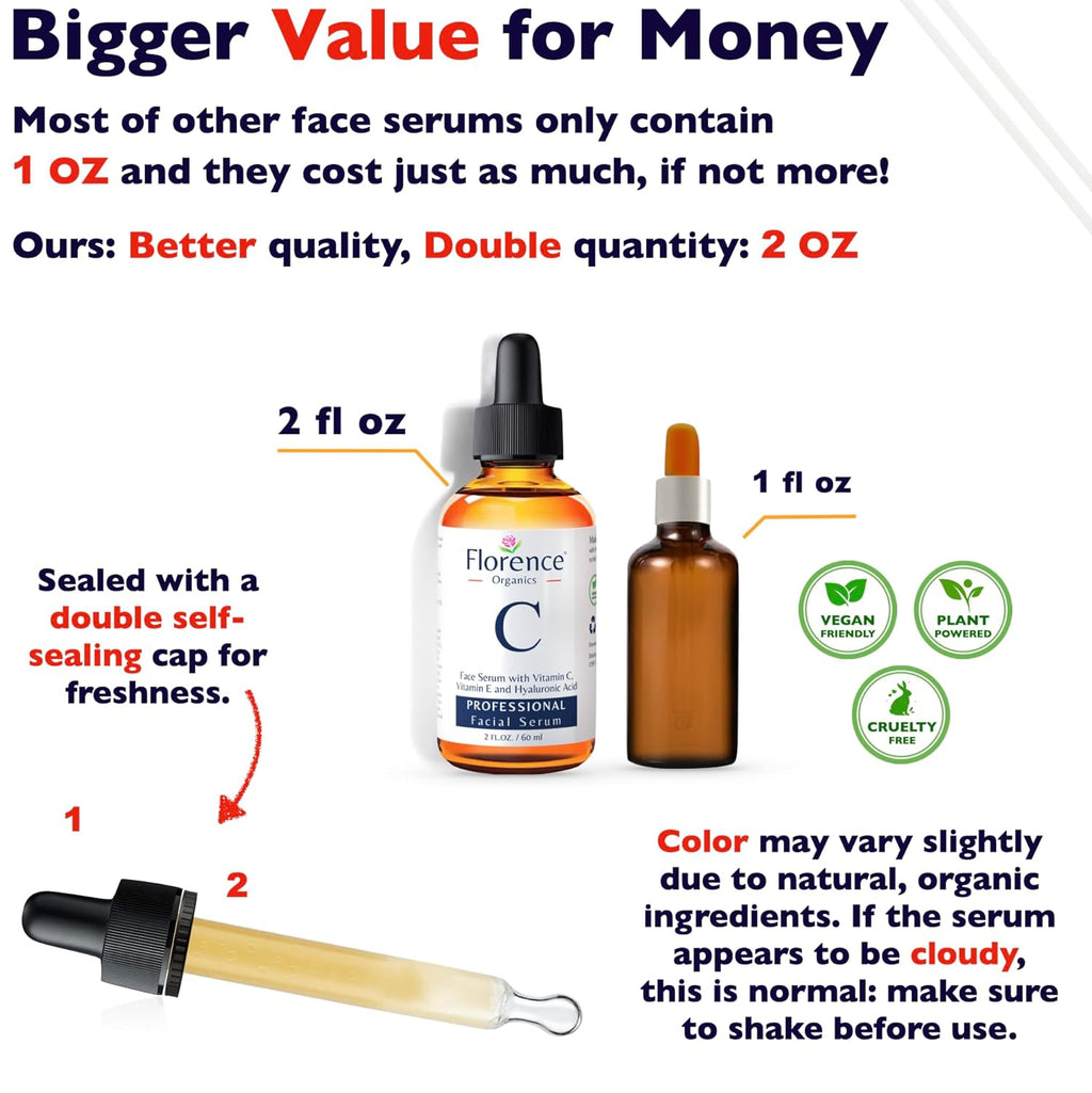 Vitamin C Retinol Hyaluronic Serum Set  Anti Aging Routine