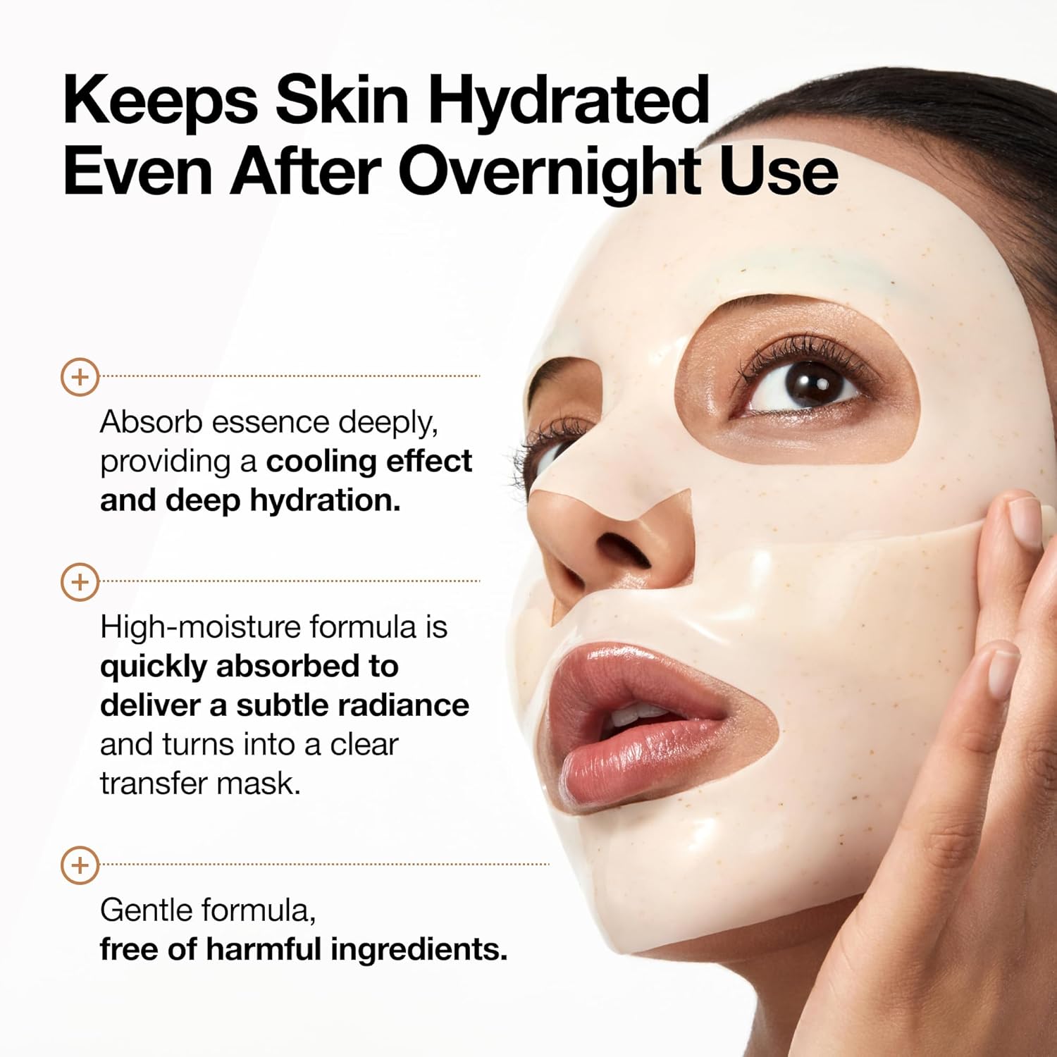 Rice Collagen Overnight Face Mask  Hydrating Glass Skin Care