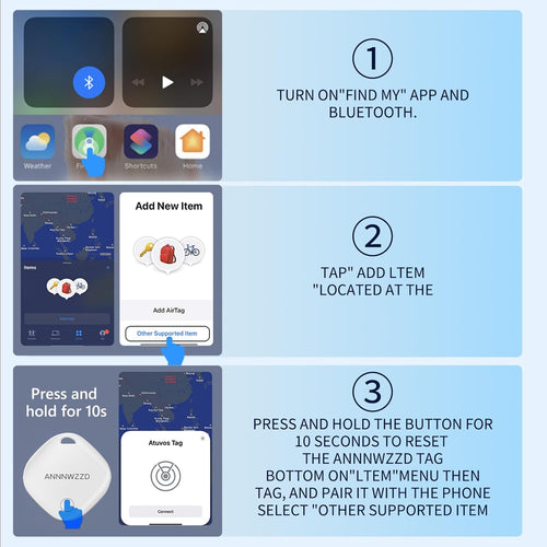 Bluetooth Item Finder Tags Compatible with Find My ( Pack of 4 )
