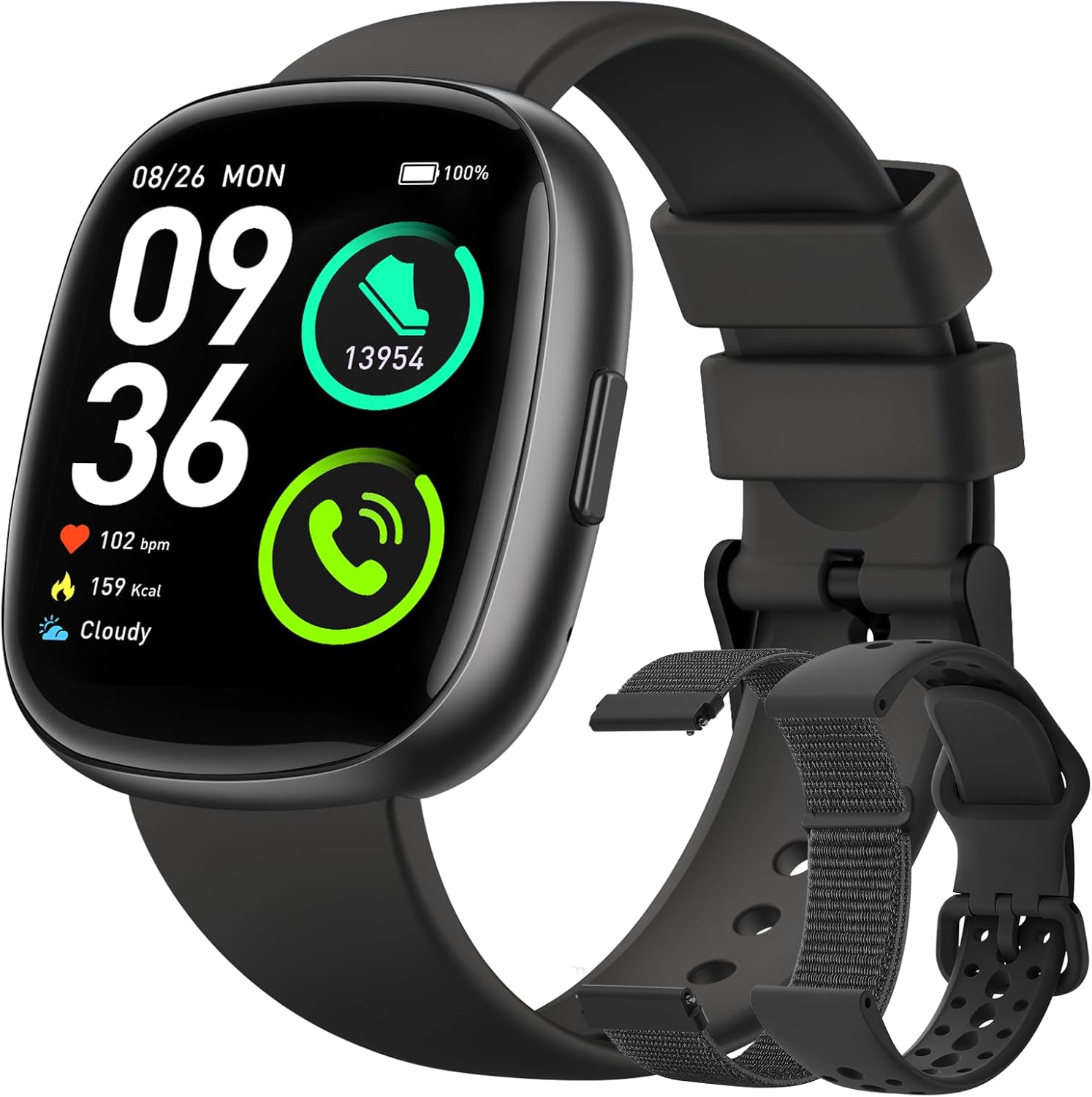 Smart Watch Fitness Tracker with Bluetooth Calling