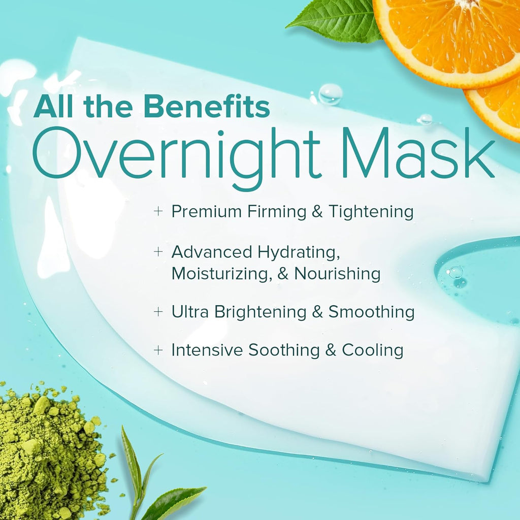 Collagen Hydrating Face Masks  Firming & Brightening 4 Pack
