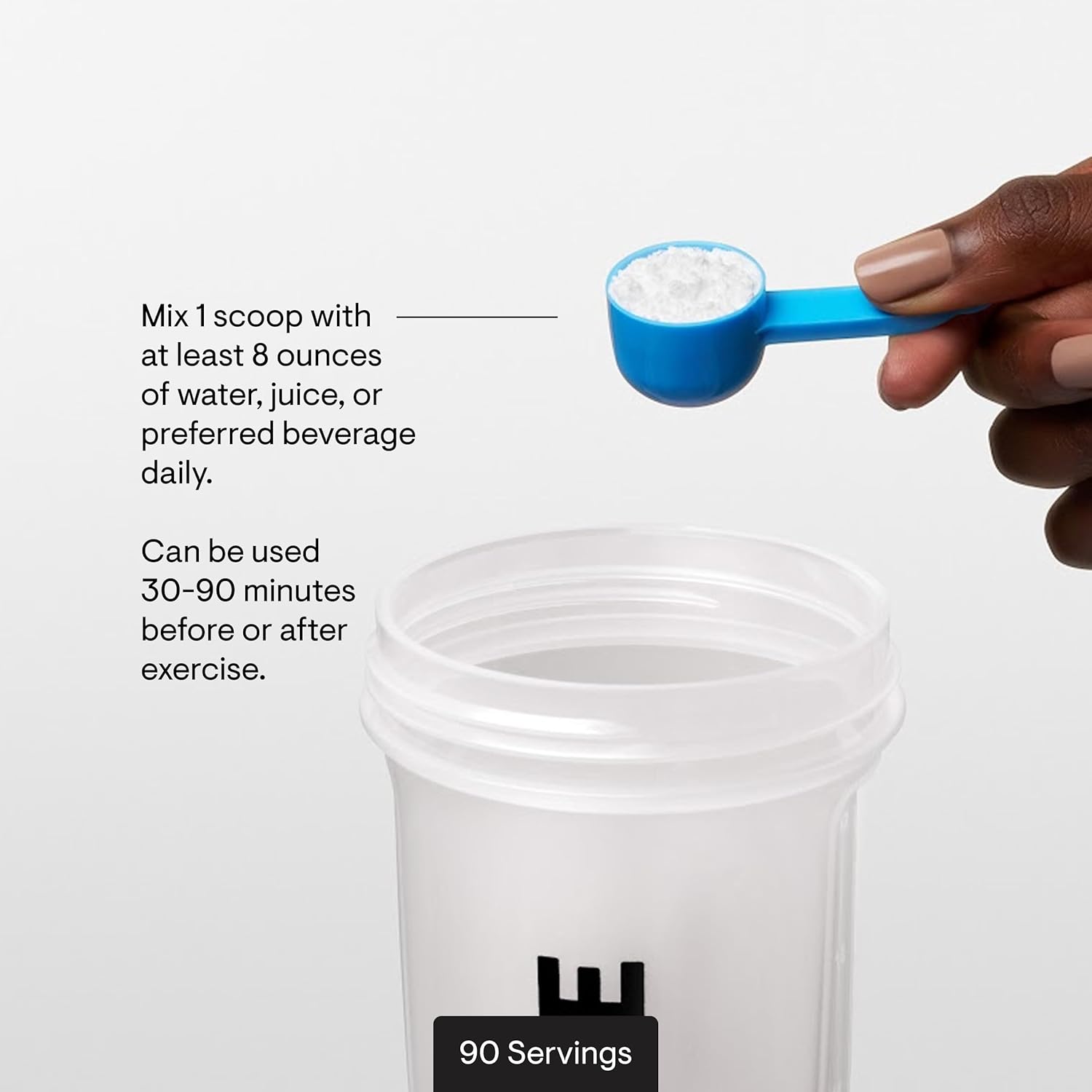 Micronized Creatine Monohydrate Powder (90 Servings)