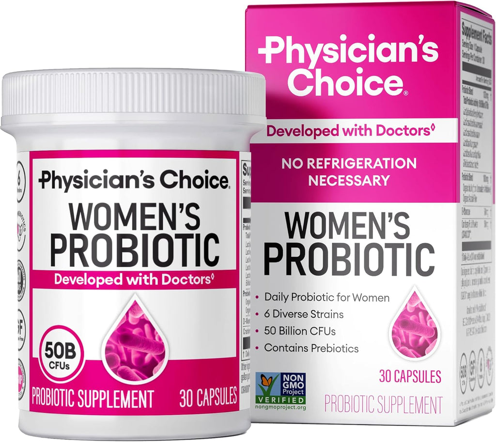 Womens Probiotic Supplement (50 Billion CFU, 30 Count)