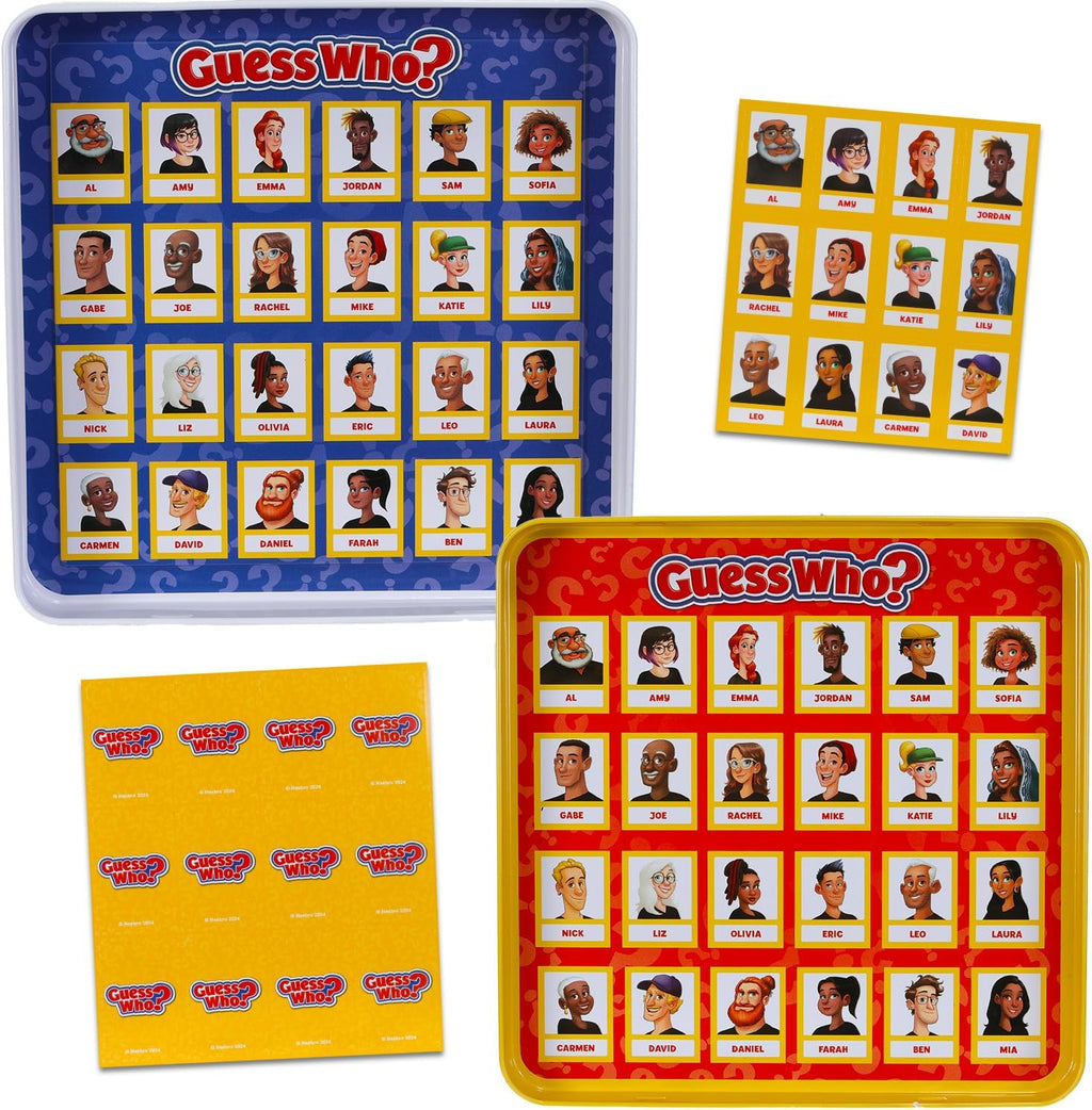 Magnetic Travel Board Games Set Portable Tin