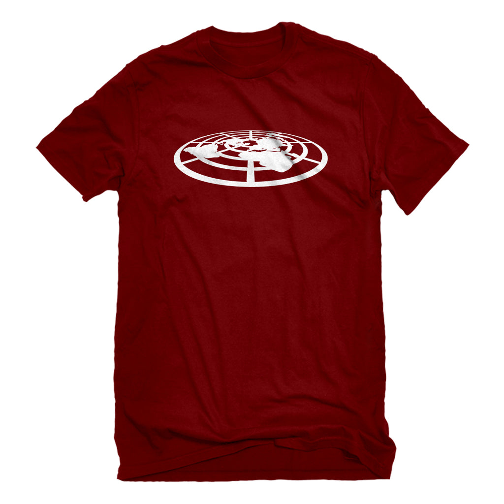Mens Flat Earth Society Mens T-Shirt #3248