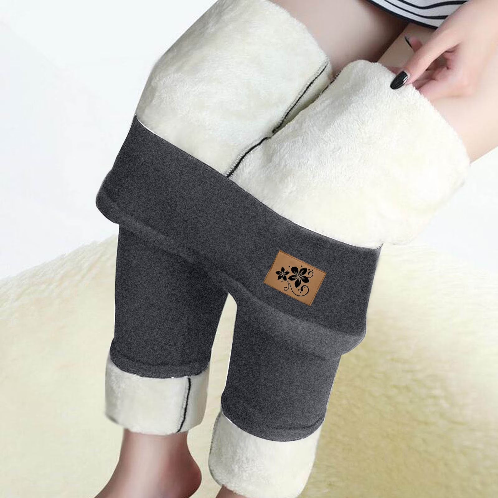Leggings for Women Fleece Lined,