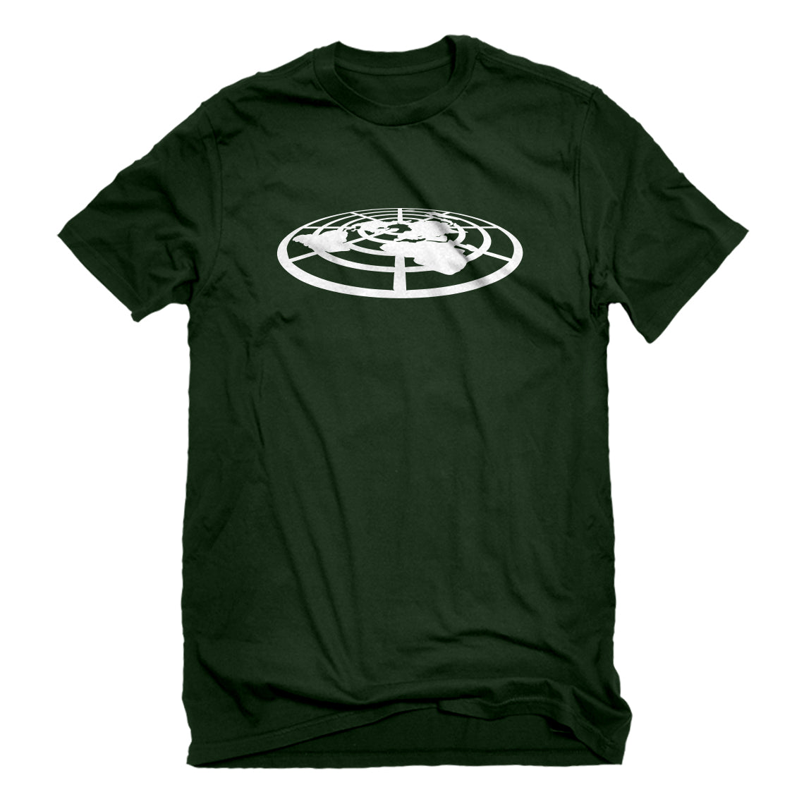 Mens Flat Earth Society Mens T-Shirt #3248