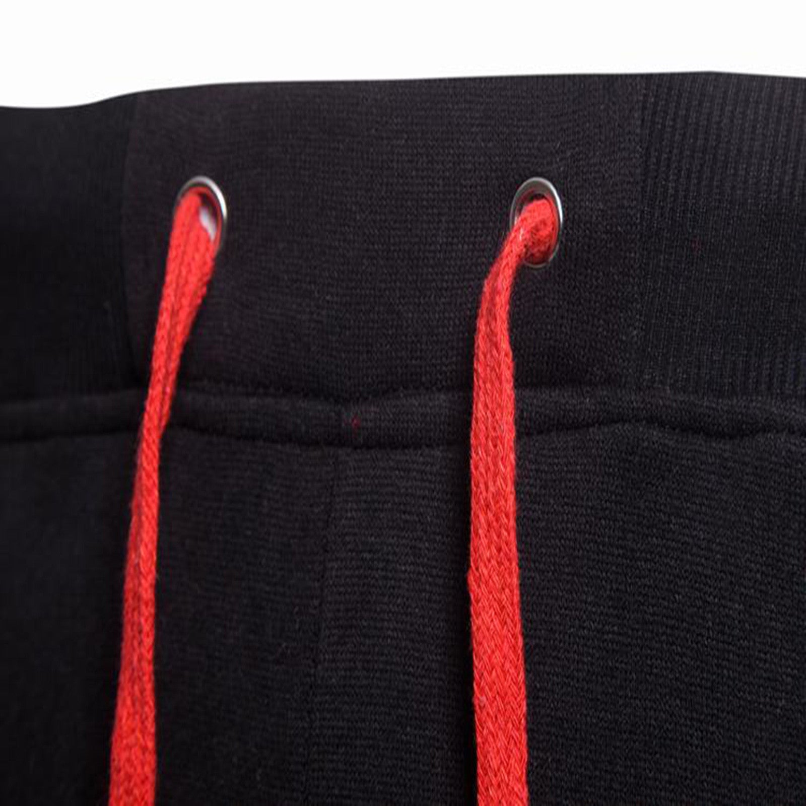 Men'S Solid Color Sports Pants Elastic Waist Lace-Up Slim Fit Workout Trousers Zipper Pockets Joggers Sweatpants