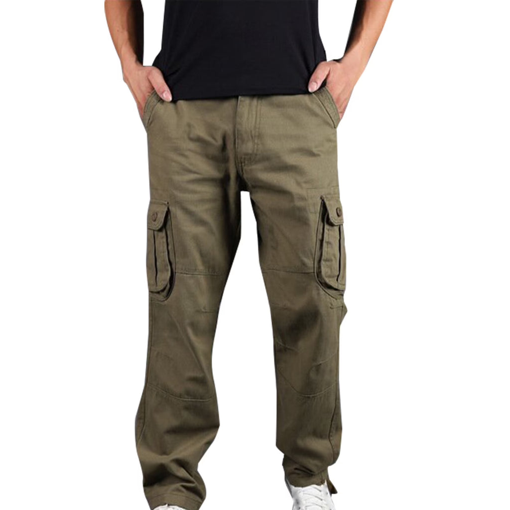 Mens Cargo Pants Big and Tall Multi Pockets Pants Work Work Trousers Classic Workwear Cargo Pants
