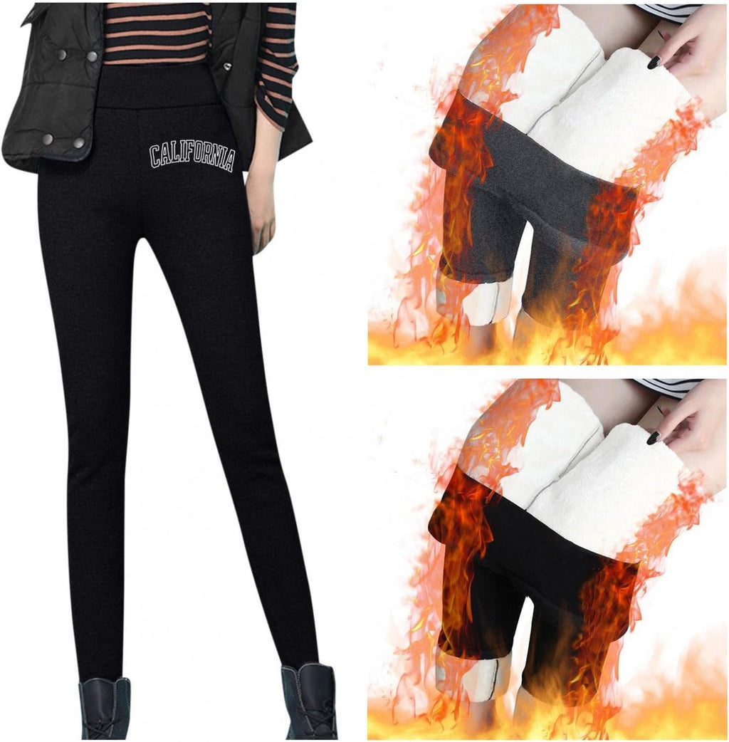 Leggings for Women Winter Fleece Lined Leggings Thick Cashmere Sherpa plus Size Workout Yoga Tights Thermal Pants