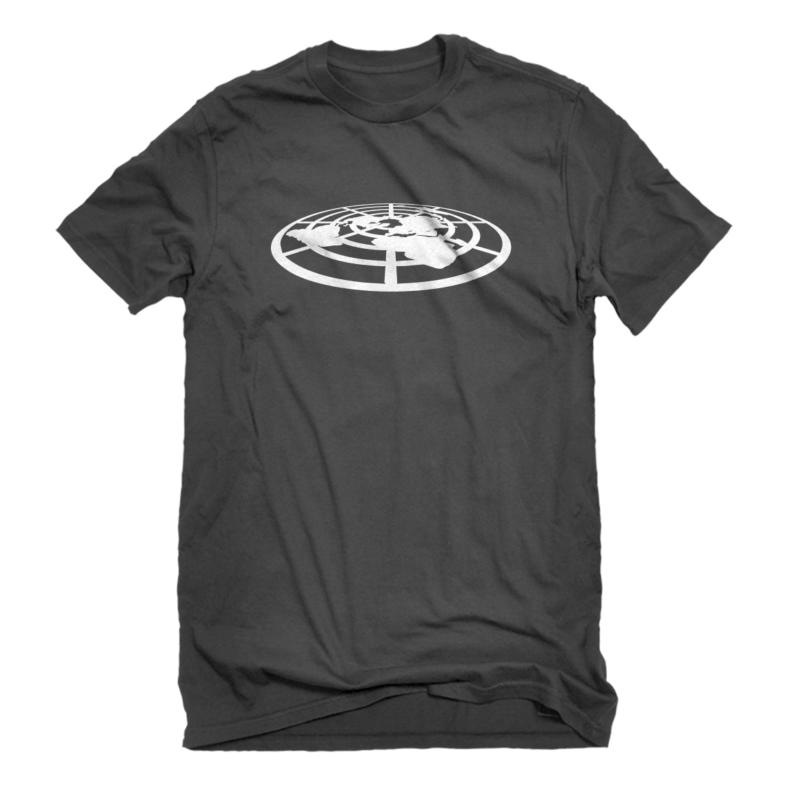 Mens Flat Earth Society Mens T-Shirt #3248