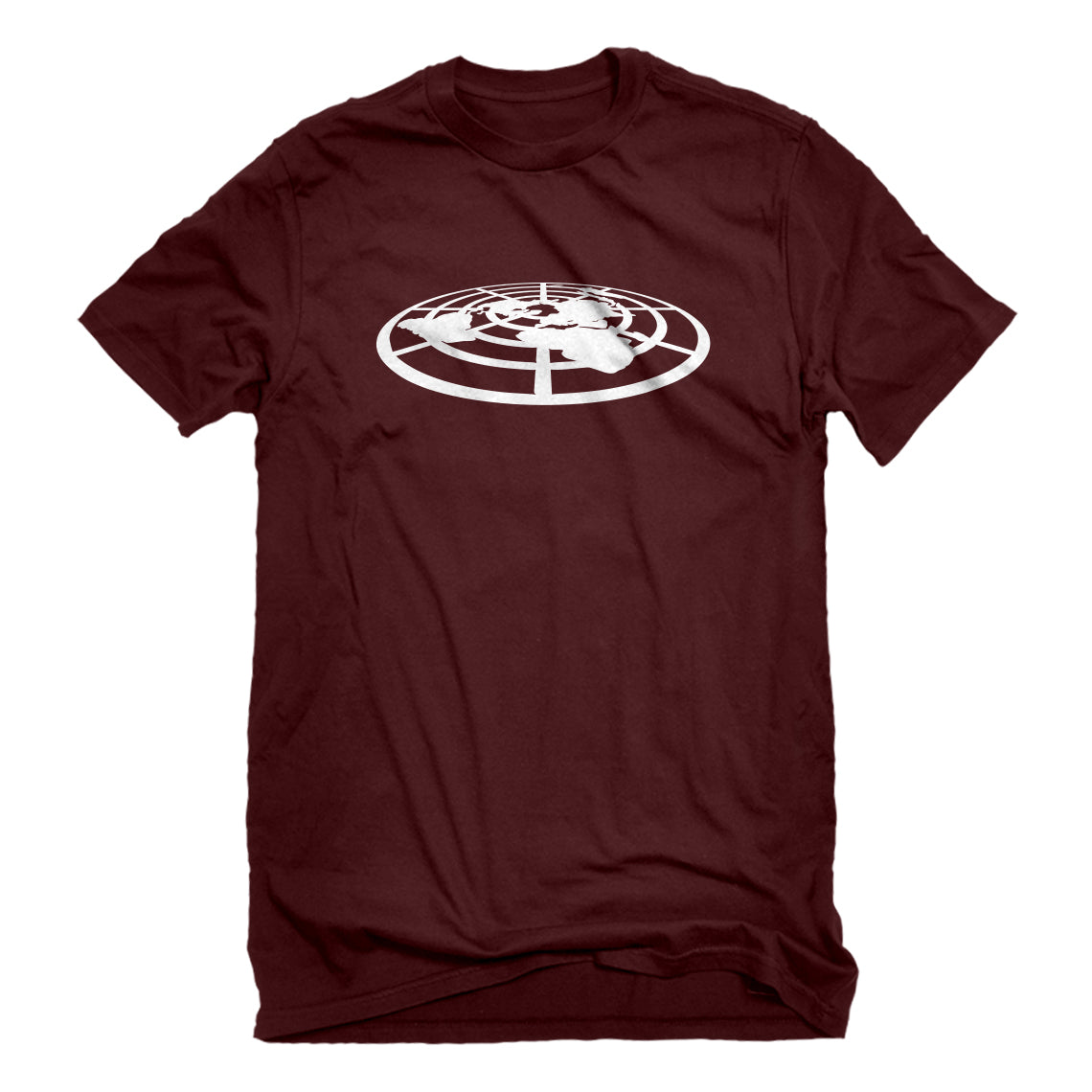 Mens Flat Earth Society Mens T-Shirt #3248